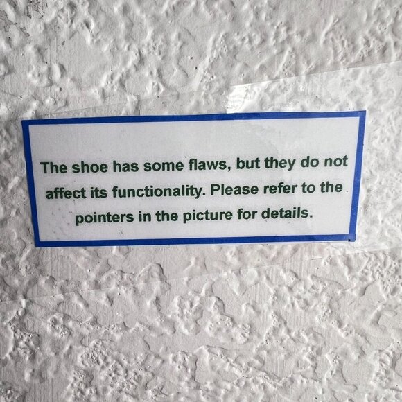 Chloe Lauren Women Size 38 US 8 Cream Leather Scalloped Ballet Flats Shoes - Picture 8 of 12